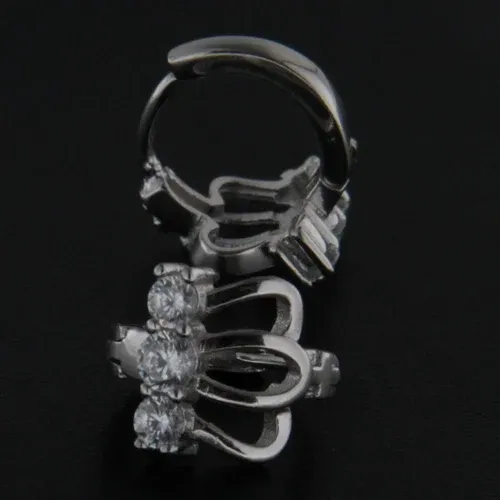 AMIATEX Boucles d'oreilles argent 29061