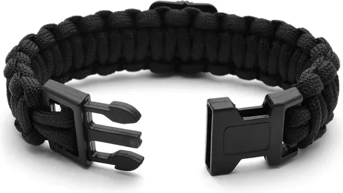 Tailor Toki Bracelet Boussole Corde Para Noir