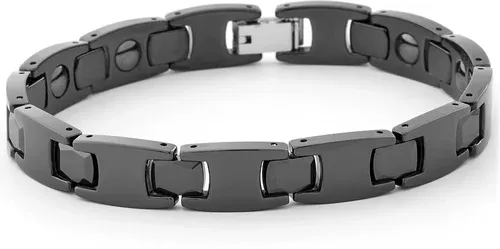 Fort Tempus Bracelet moderne noir brillant