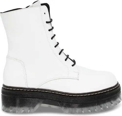 Boots Tosca Blu GENNA en peinture blanc