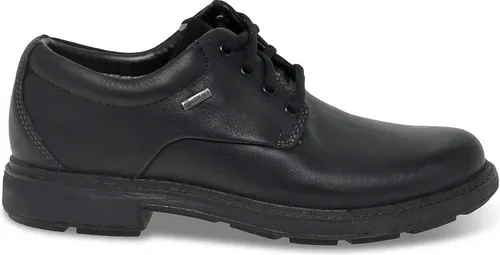 Chaussures à lacets Clarks GORETEX en cuir noir