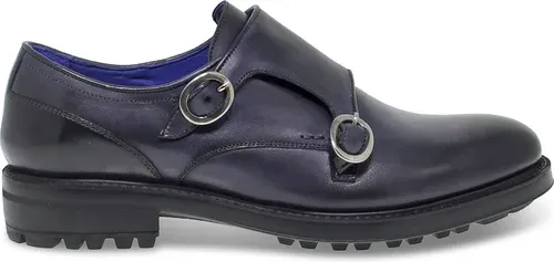 Chaussures sans lacets Brecos en cuir bleu