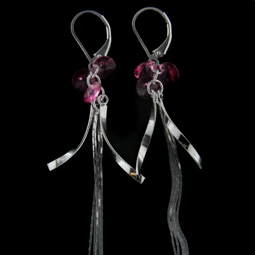 AMIATEX Boucles d'oreilles argent 60820