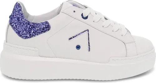 Baskets Ed Parrish en cuir blanc (11554782)