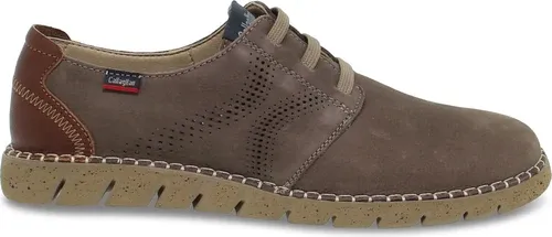 Chaussures à lacets Callaghan en nubuck taupe