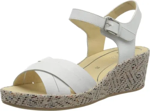 ara Ravello, Sandales Bride Cheville Femme, Multicolore (Weiss, Multi 07), 41 EU