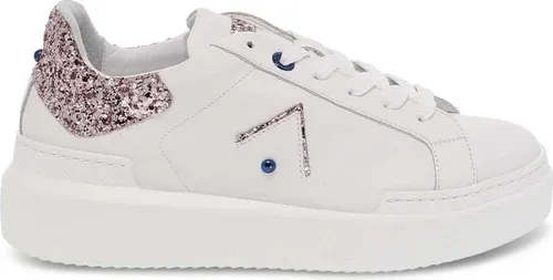 Baskets Ed Parrish en cuir blanc (12754366)