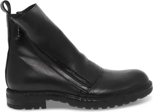 Boots Jp David en cuir noir (12754360)