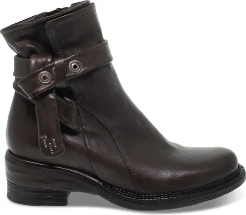 Boots A.S.98 en cuir gris