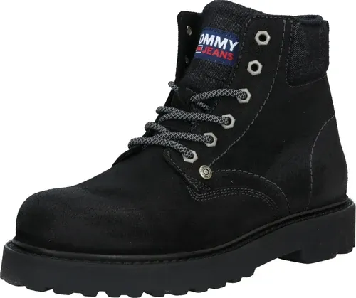 Tommy Jeans Bottines à lacets noir