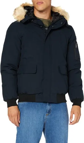 Schott NYC Homme Keyburn Jacket, Navy, L EU