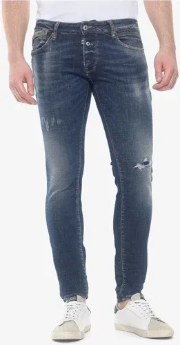 Le Temps des Cerises Jeans Gazhar 700/11 adjusted jeans destroy bleu