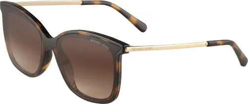 Michael Kors Lunettes de soleil 'ZERMATT' marron / or