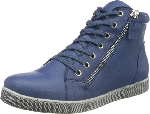 Andrea Conti 340016, Basket Femme, Denim, 39 EU