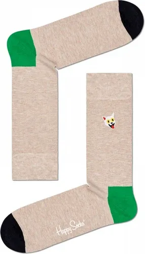 Happy Socks Embroidery Cat Sock