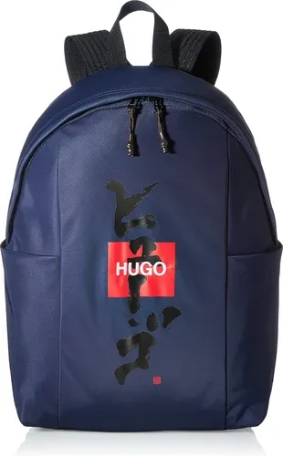 BOSS HUGO Herren Record KJ_Backpack Rucksack, Navy411, ONESIZE