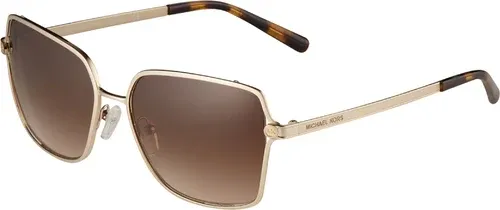 Michael Kors Lunettes de soleil '0MK1087' marron / or