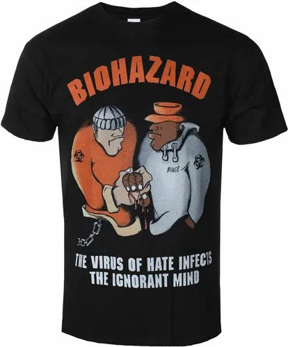 Tee-shirt métal Biohazard - THE VIRUS OF HATE - RAZAMATAZ - ST2390