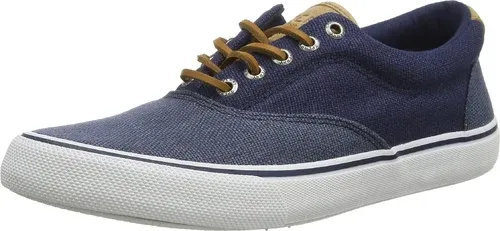 Sperry Top-Sider Sperry Striper II CVO Toile cirée, Basket Homme, Bleu Marine, 39.5 EU