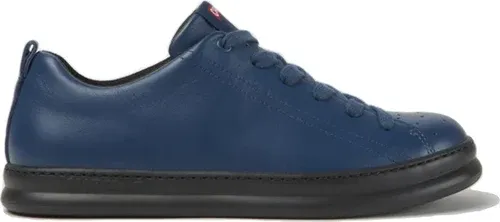 Camper Runner Leather Blue Sneakers