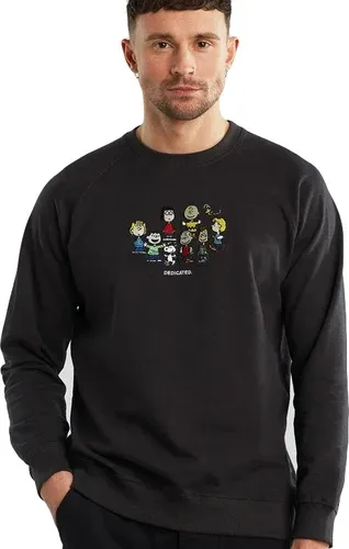 Dedicated Sweatshirt Malmoe Peanuts Friends Charcoal