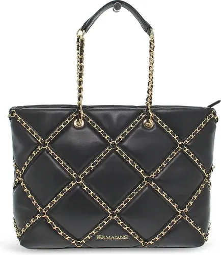 Cabas Ermanno Scervino TOTE LILIAN en faux cuir noir