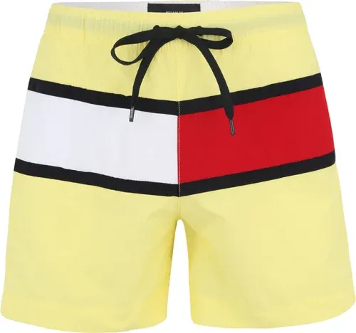 Tommy Hilfiger Underwear Shorts de bain jaune clair / rouge / noir / blanc