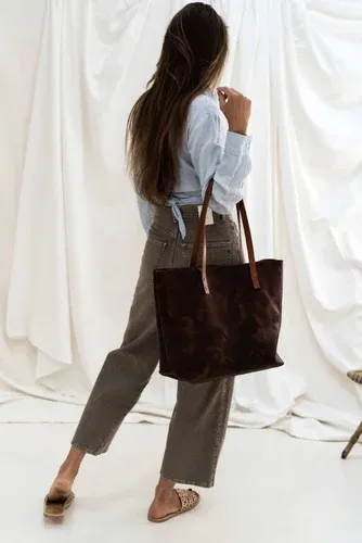 Solitude The Label Marrone Shopper - Cognac