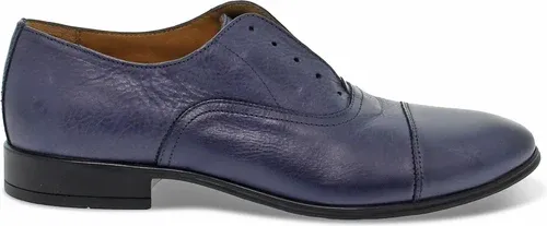 Chaussures à lacets Guidi Calzature STILE INGLESE en cuir bleu