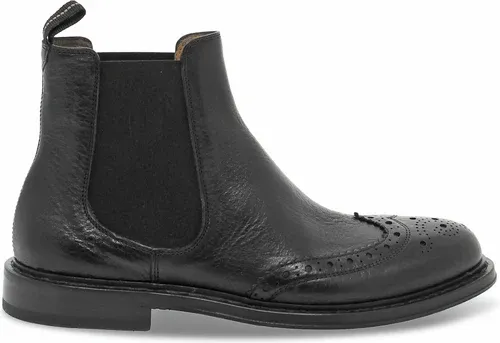 Boots Fabi BEATLES STILE INGLESE en cuir noir (17609205)