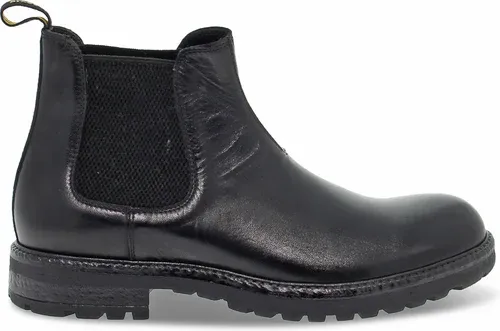 Bottines Jp David BEATLES STILE INGLESE en cuir noir