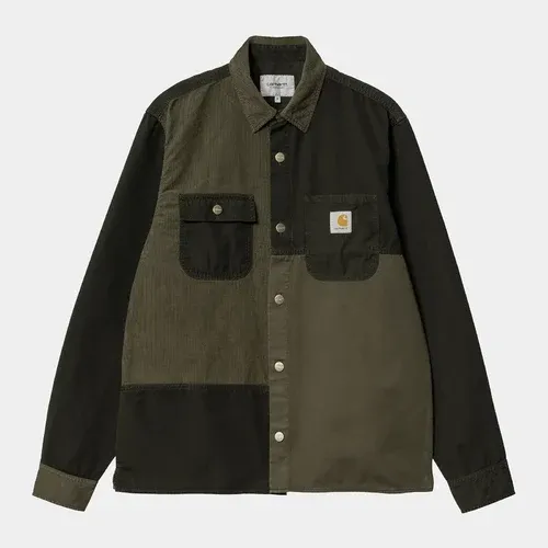Carhartt WIP L/S Medley Shirt Cypress Garment Dyed I030457_07E_GD