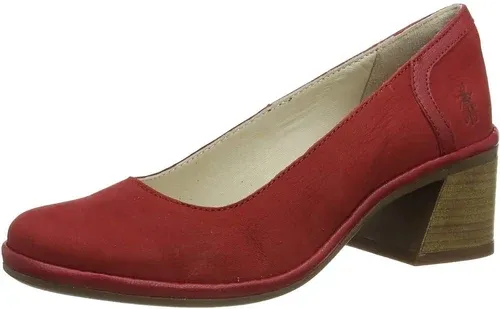 Fly London Luno188fly, Escarpins Bout fermé Femme, Rouge (Lipstick Red 001), 38 EU