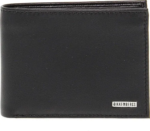 Portefeuille en peau Bikkembergs WALLET METAL PLATE (7182909)