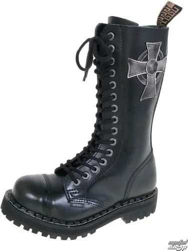 Bottes en cuir pour femmes - STEEL - 135/136 CROSS