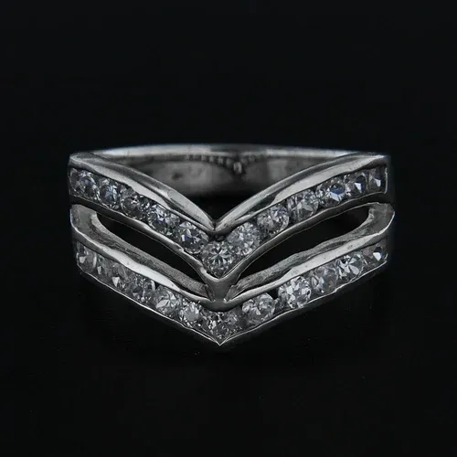 AMIATEX Bague argent 14310