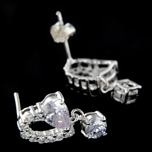 AMIATEX Boucles d'oreilles argent 14626