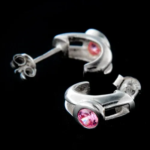 AMIATEX Boucles d'oreilles argent 14636