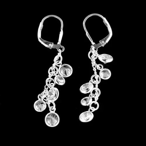 AMIATEX Boucles d'oreilles argent 14901