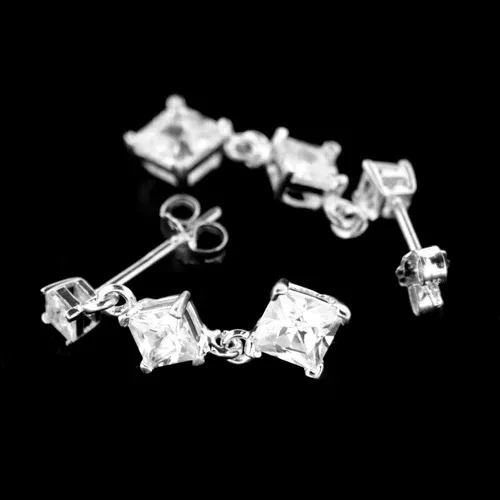 AMIATEX Boucles d'oreilles argent 15119