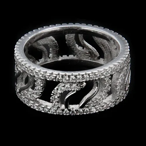 AMIATEX Bague argent 15979