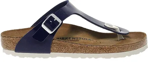 Sandales plates en peau Birkenstock GIZEH